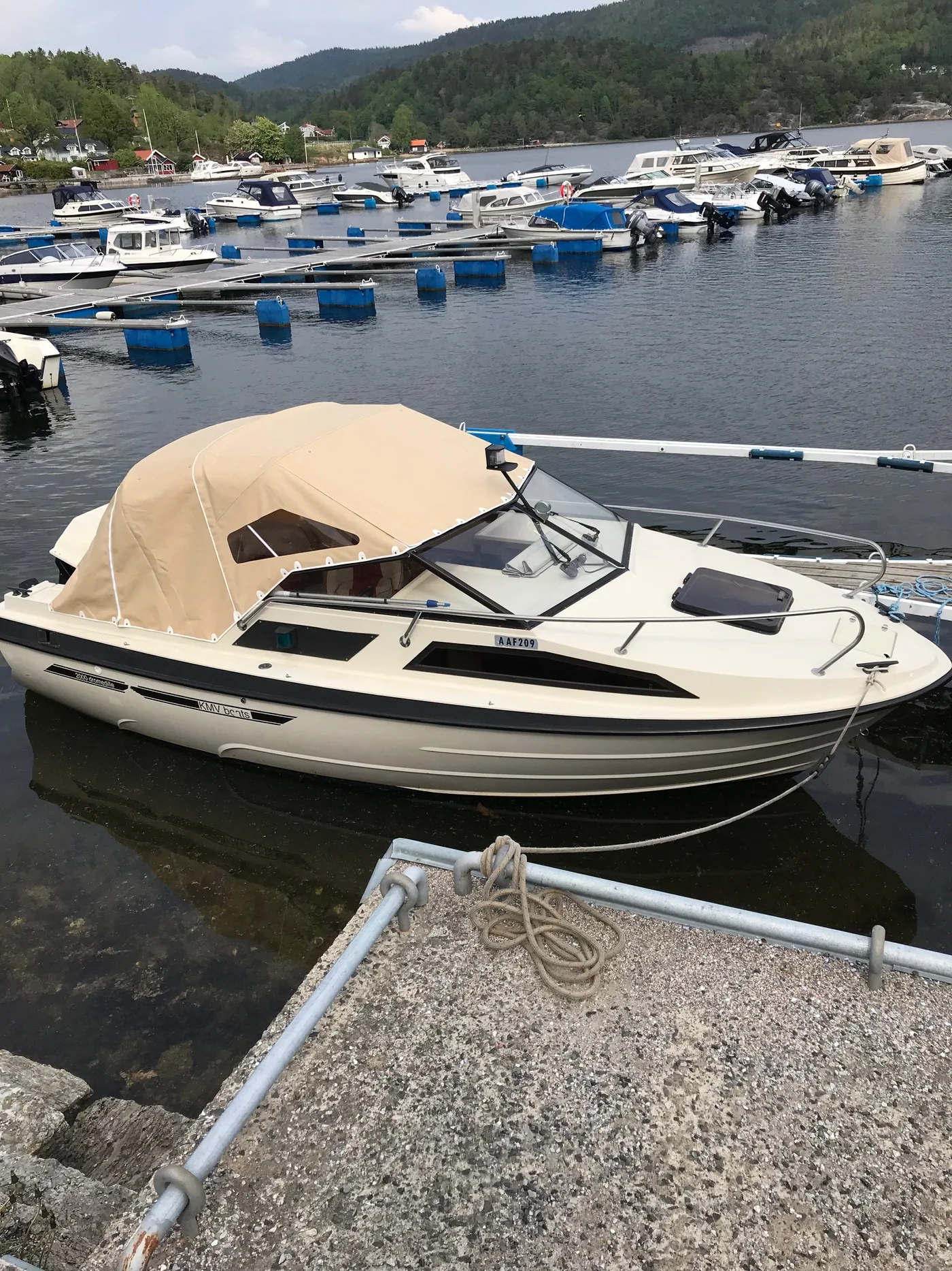 KMV 2000 DC outboard