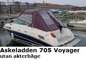Askeladden 705 Voyager helkapell utan akterbåge