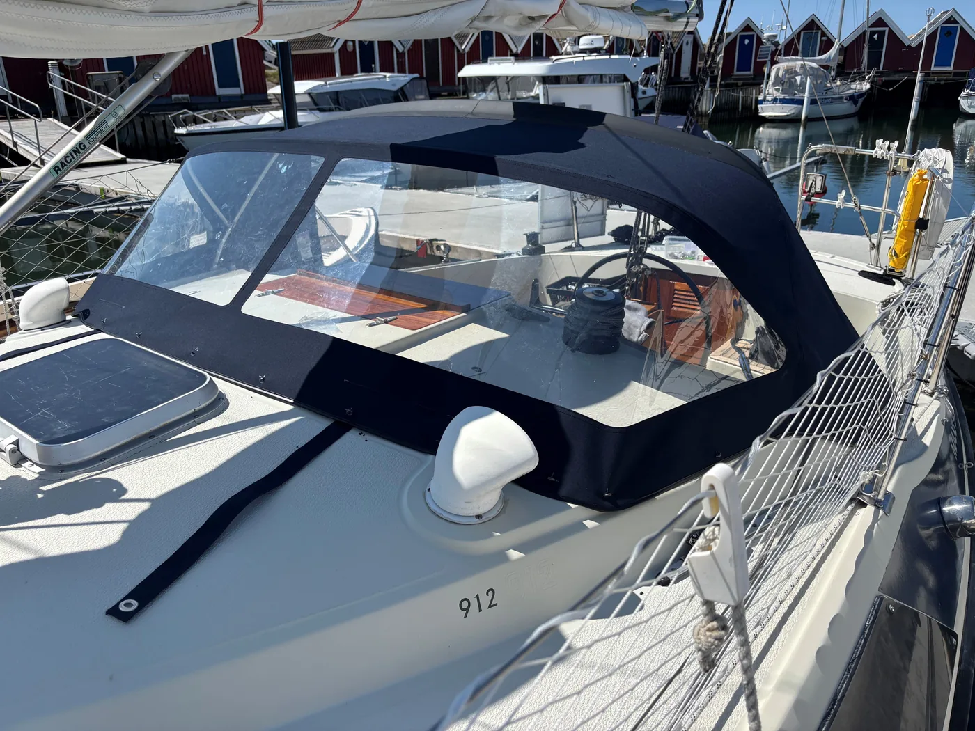 Maxi 95 sprayhood till originalbågar